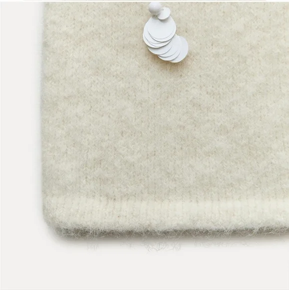 ZARA Alpaca Blend Midi Skirt - Picture 15 of 16